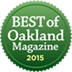 Best of Oakland Magazine 2015 Badge